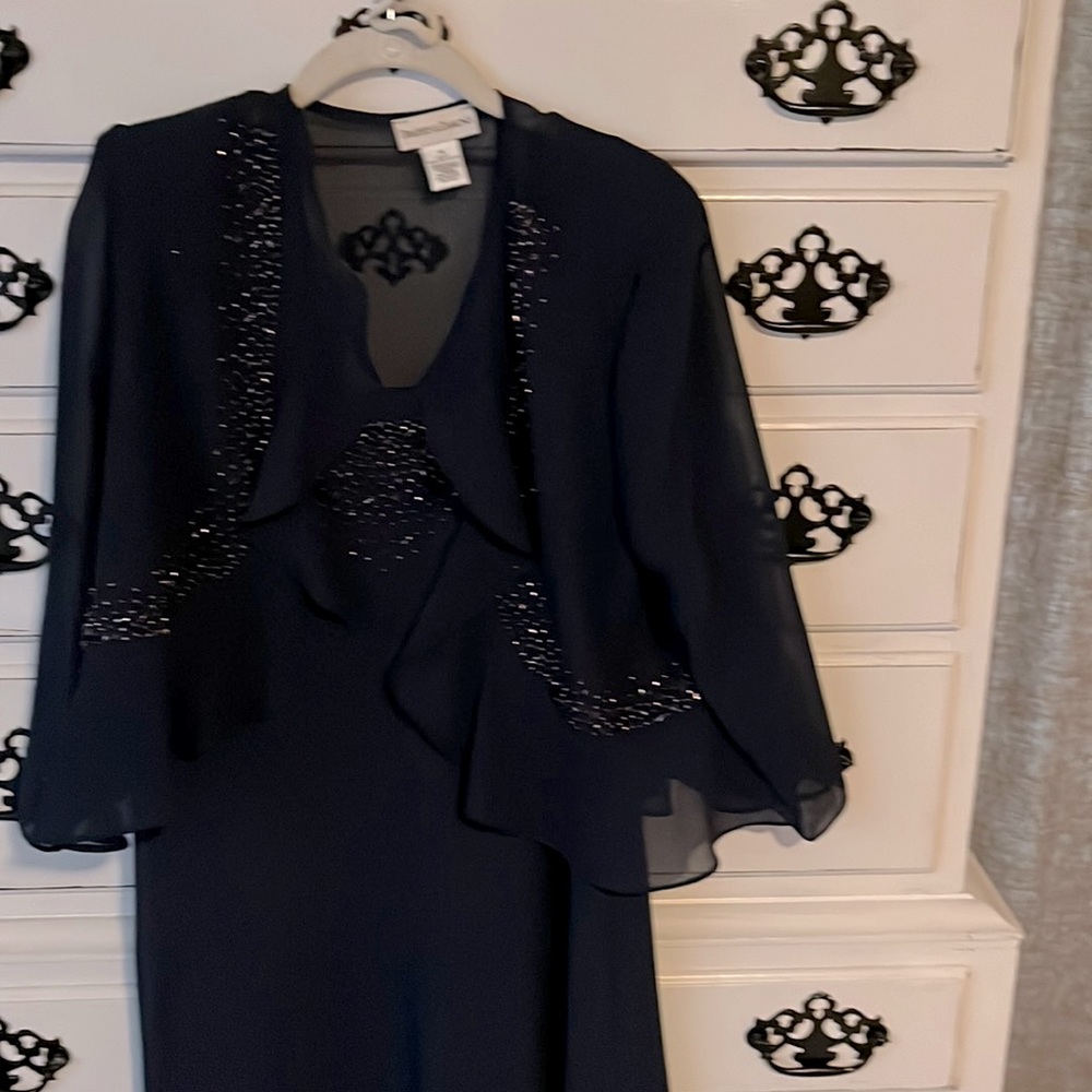 Lovely, Navy Blue Cocktail Dress. Size 14, Brand New.